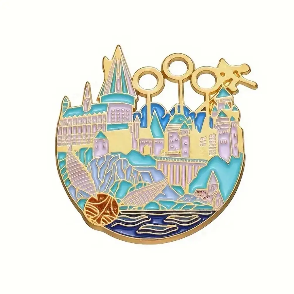 Wizard castle enamel pin Wizard castle enamel pin