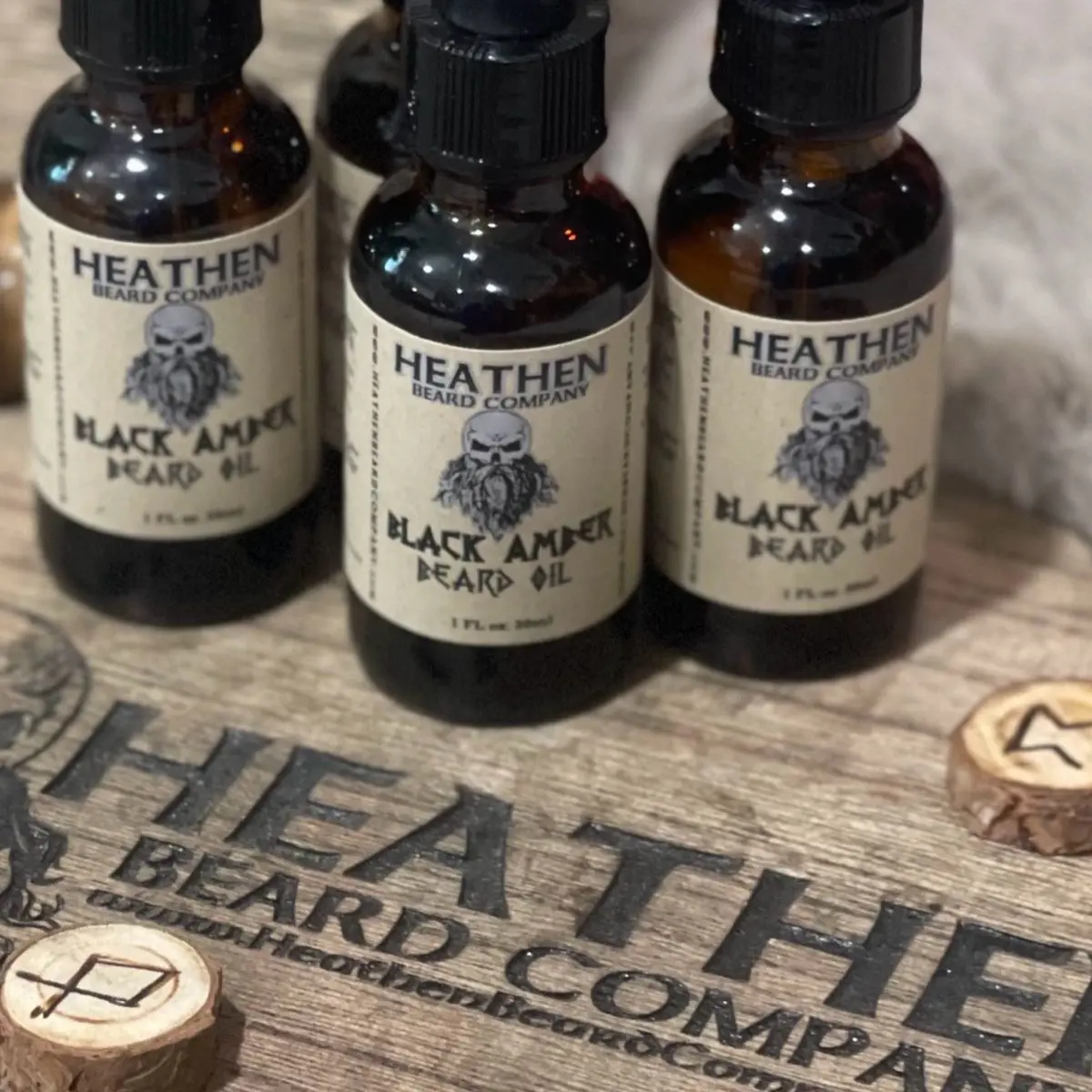 Black Amber Beard Oil