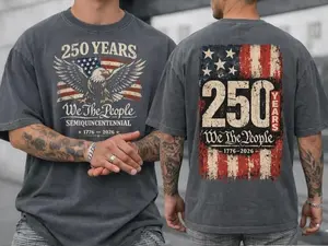 250th Anniversary of The United States T-shirt, USA Independence Day Tee