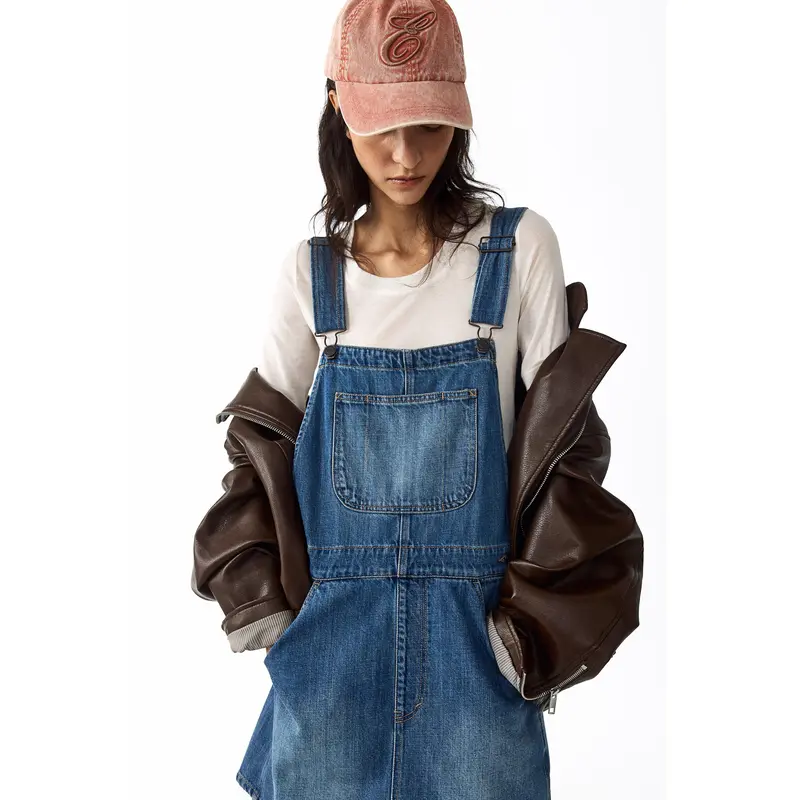 H&amp;m Leather Dungarees Dress H&M Denim Dungaree Dress Nordstrom