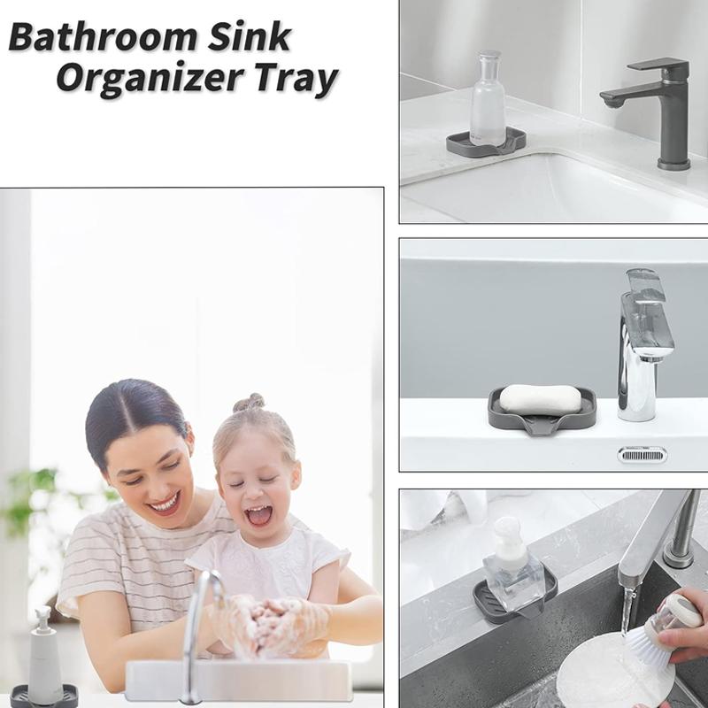 Silicone Soap Dish with Drain, Self-Draining Soap Holder for Shower, Bathroom, Kitchen Sink, Non-Slip Bar Soap Tray, Keep Soap Dry, 2 Sizes Available Silicone Soap Dish with Drain, Self-Draining Soap Holder for Shower, Bathroom, Kitchen Sink, Non-Slip Bar Soap Tray, Keep Soap Dry, 2 Sizes Available