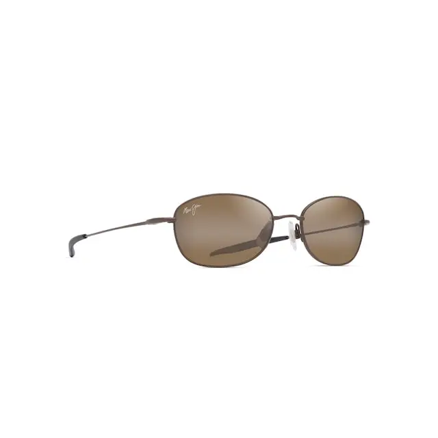Maui Jim Huia Sunglasses H372-01 Matte Brown Frame HCL Bronze Lenses