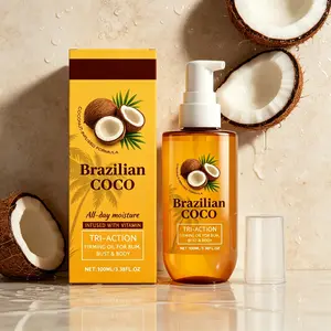 Brazilian Coco Body Oil 100ml – Nourishing Daily Body Oil for Soft, Smooth, Hydrated Skin