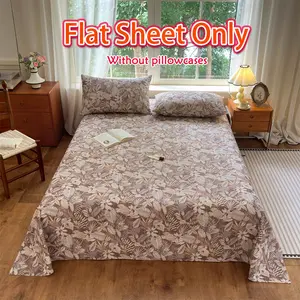 New Retro Ethnic Style Bed Sheet, Soft and Cozy, Breathable, Suitable for All Seasons, Ideal for Bedroom and Guest Room