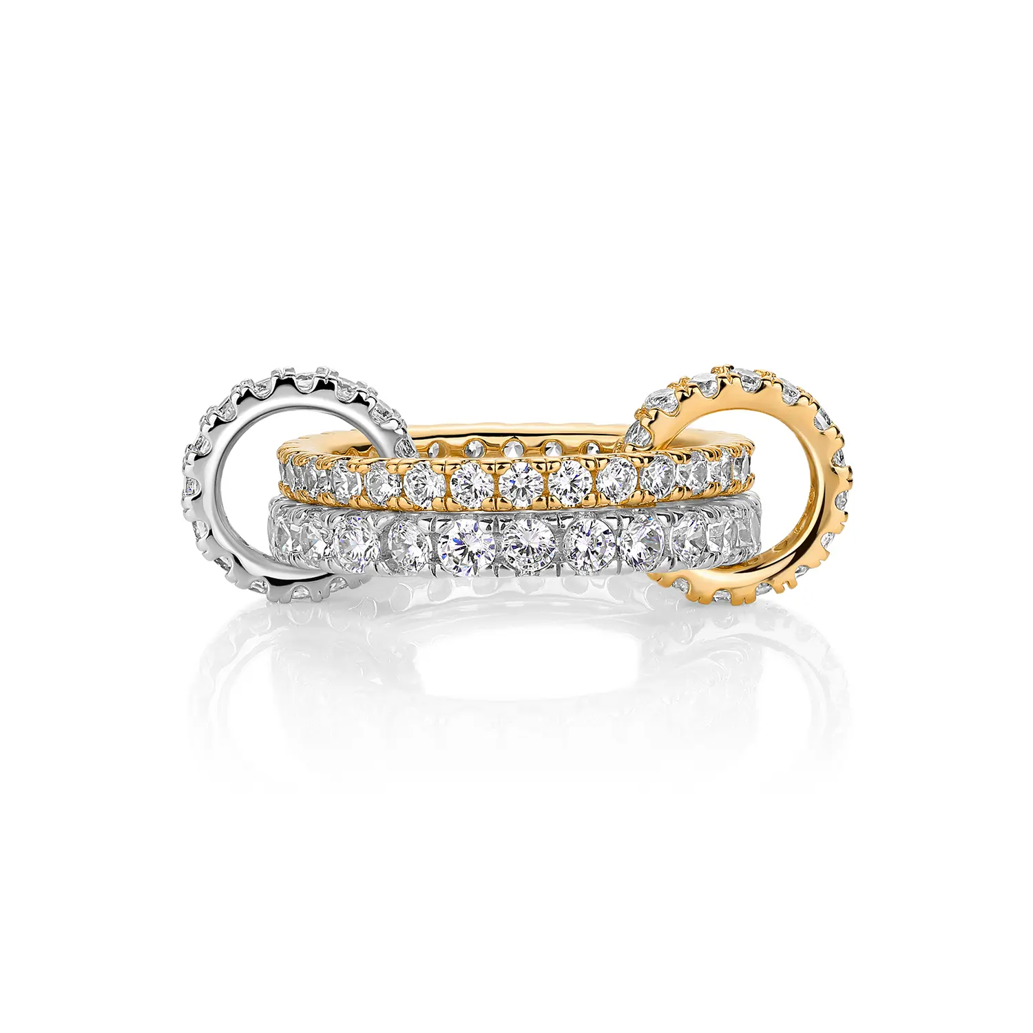 Two Tone Interlocking Chunky 