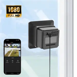 Indoor Camera, Window Camera, Smart Security Camera, 2.4GHz & 4GHz WiFi Wireless Security Surveillance Camera for Home Security with Color Night Vision, Person & Motion Detection, Record