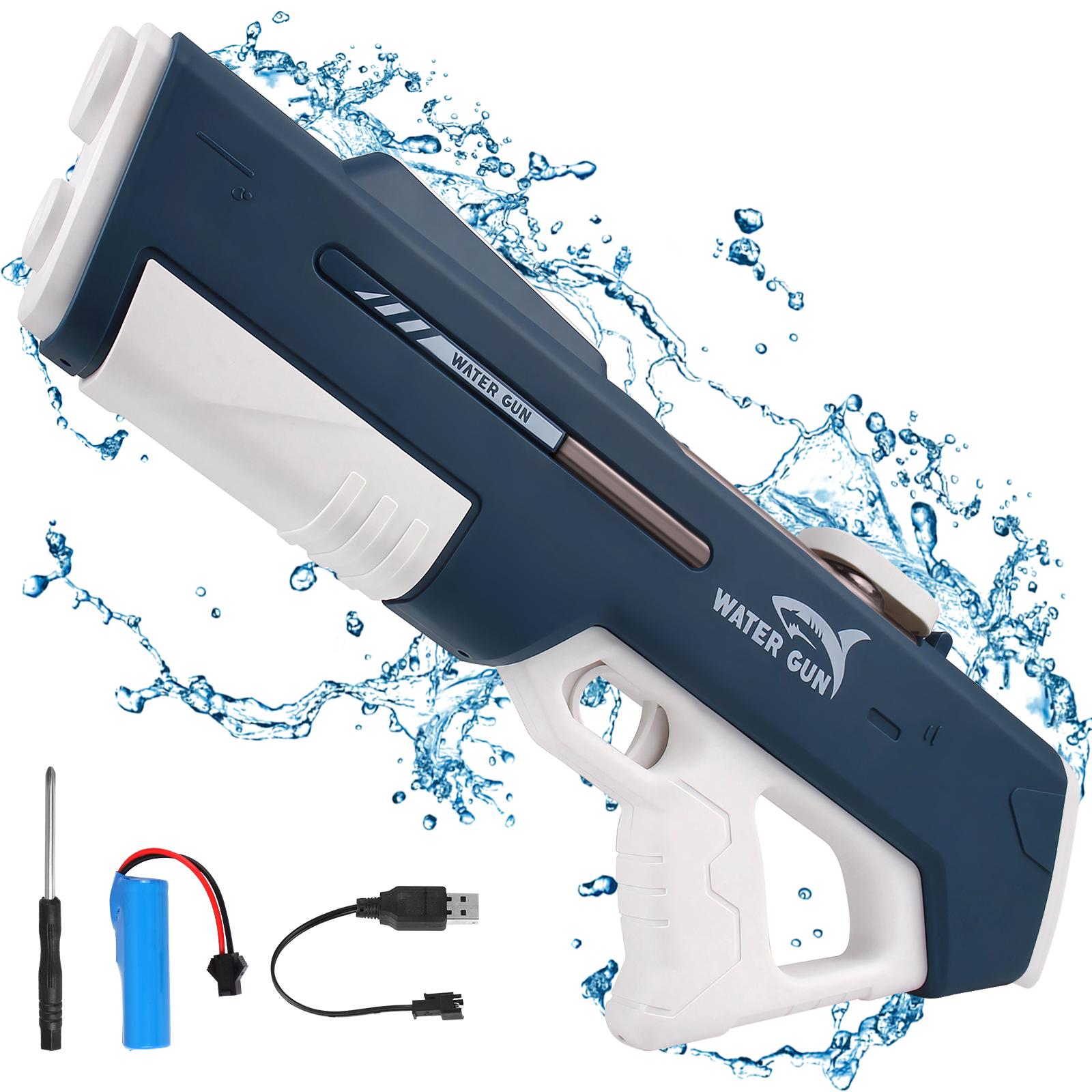 2026 New Rechargeable Electric Water Gun for Adults Kids,Battery-Powered Squirt Toy with Tank,Long Distance Shooting Extra Large Capacity,Perfect for Summer Fun Electric,Summer Outdoor Beach Play,Pool Garden Fun Inflatable Swimming Pool Inflatable Floatin 2026 New Rechargeable Electric Water Gun for Adults Kids,Battery-Powered Squirt Toy with Tank,Long Distance Shooting Extra Large Capacity,Perfect for Summer Fun Electric,Summer Outdoor Beach Play,Pool Garden Fun Inflatable Swimming Pool Inflatable Floatin