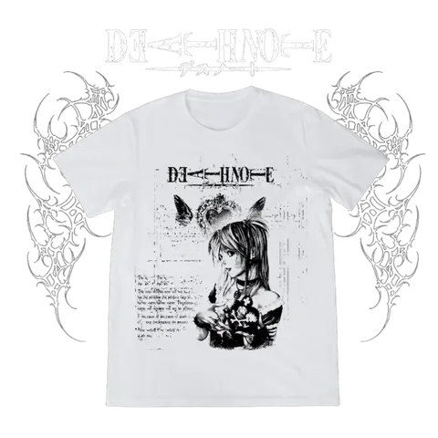 Shadows of Fate Vintage Graphic Tee, Amane Misa Tee, Death Note Shirt, Manga Anime Shirt, Unisex T-Shirt, Anime Clothing, Top Menswear Womenswear Streetwear