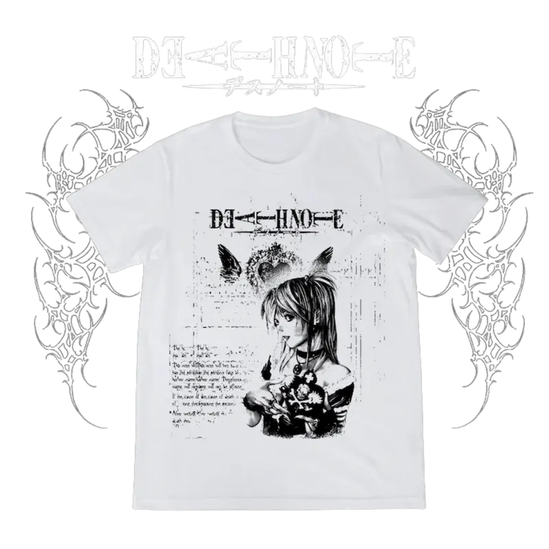 Shadows of Fate Vintage Graphic Tee, Amane Misa Tee, Death Note Shirt, Manga Anime Shirt, Unisex T-Shirt, Anime Clothing, Top Menswear Womenswear Streetwear