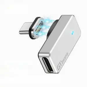 USB4.0 Thunderbolt3 Magnetic Adapter USB C To Type C 40Gbps 240W Fast Charging Magnet Converter Cable 8K@60Hz USB Type C Adapter