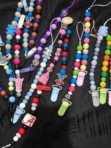 Pacifier clips