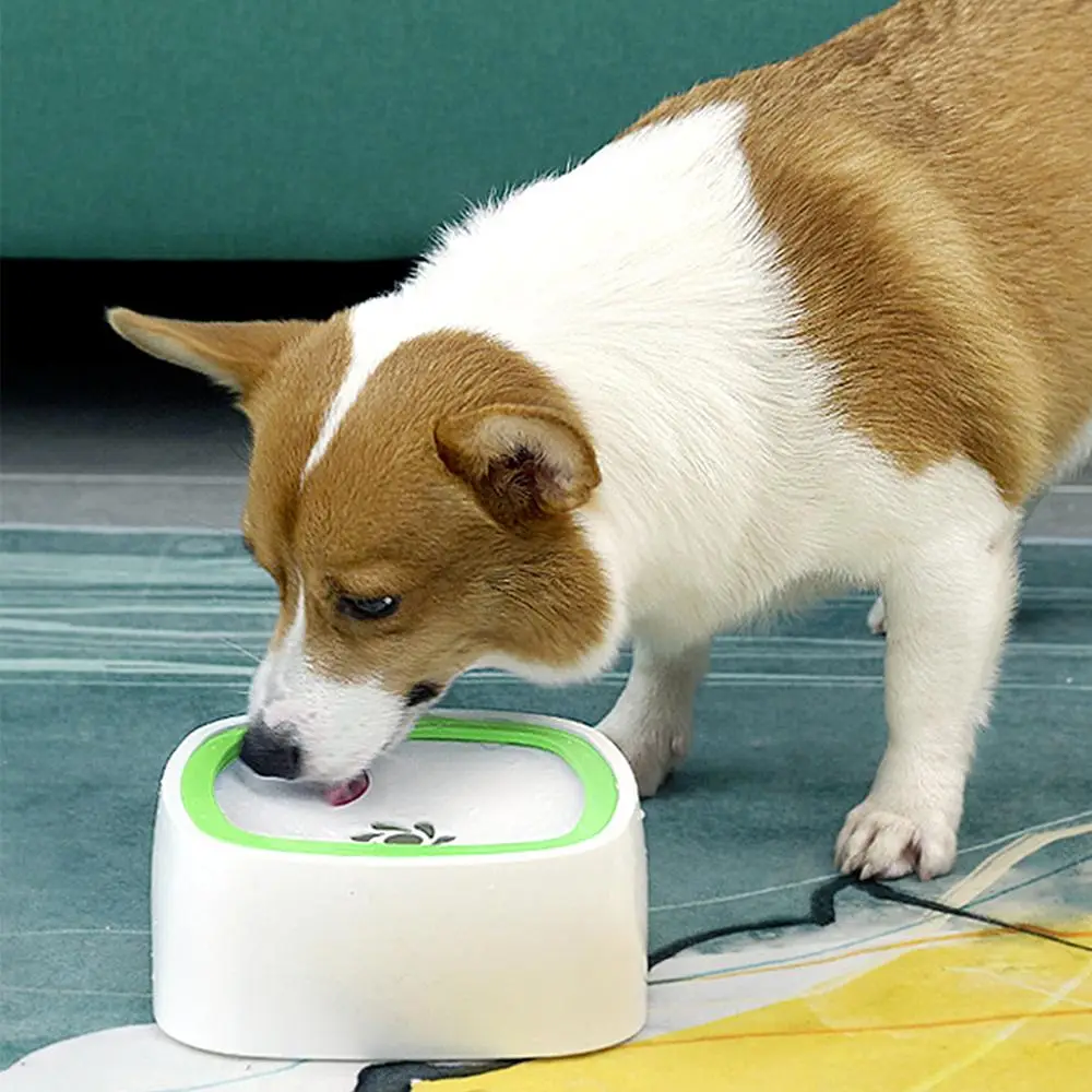 Dog Water Bowl, No Spill Pet Water Bowl, Slow Water Feeder Dog Bowl, Pet Water Dispenser Slow Drinking Bowl For Dogs And Cats