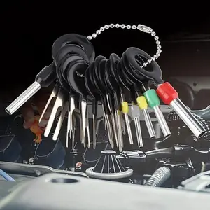 Terminal Removal Tool Kit 41 Piece Electrical Connector Pin Removal Tool End Pop-Out Kit Separation Tool for Automotive Heavy Duty