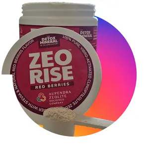 Zeorise, Zeolite red berries Natural detox supplement Health Powder Edible Fitness Dietary