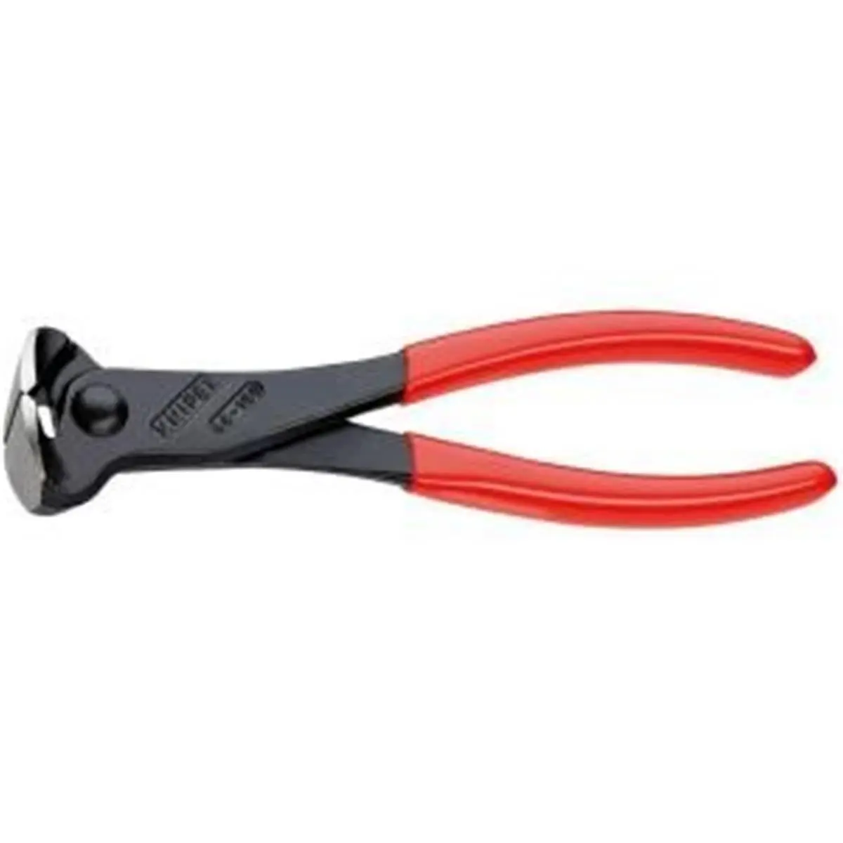 Knipex 68 01 180 7.25-In End Cutting Nippers Pliers - Forged High-Grade Special Tool Steel Wire Cutters, Oil-Hardened Edges, Polished Head for Cutting/Twisting Hard & Soft Metal Wire (Fishing & Outdoor Use)