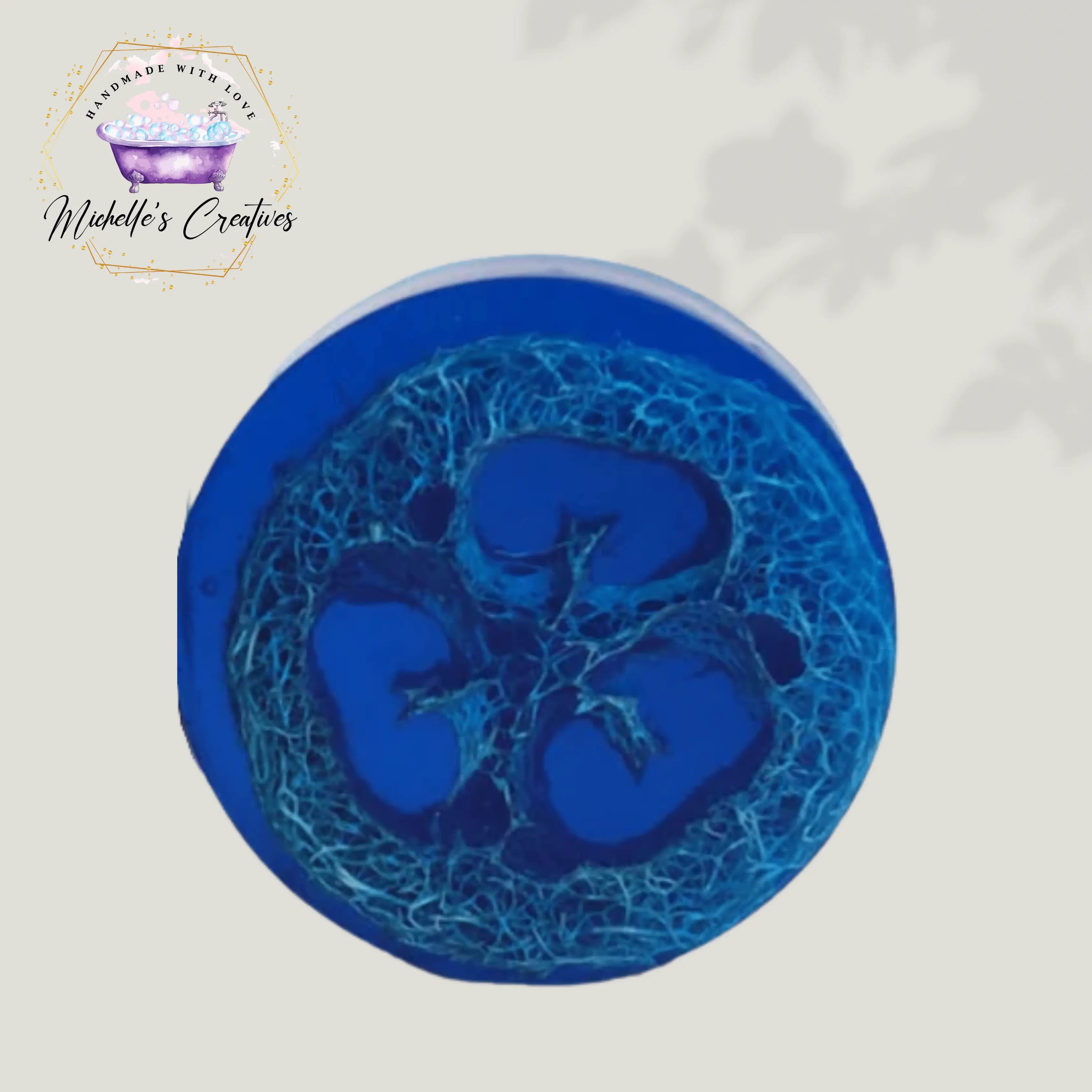 Blueberry Loofah Soap