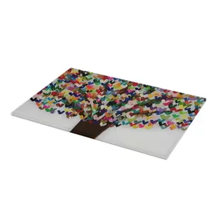 Heart Tree Glass Drip Tray
