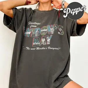 Comfort Colors Greetings From Widow's Bay Horror Movie Vintage Shirt