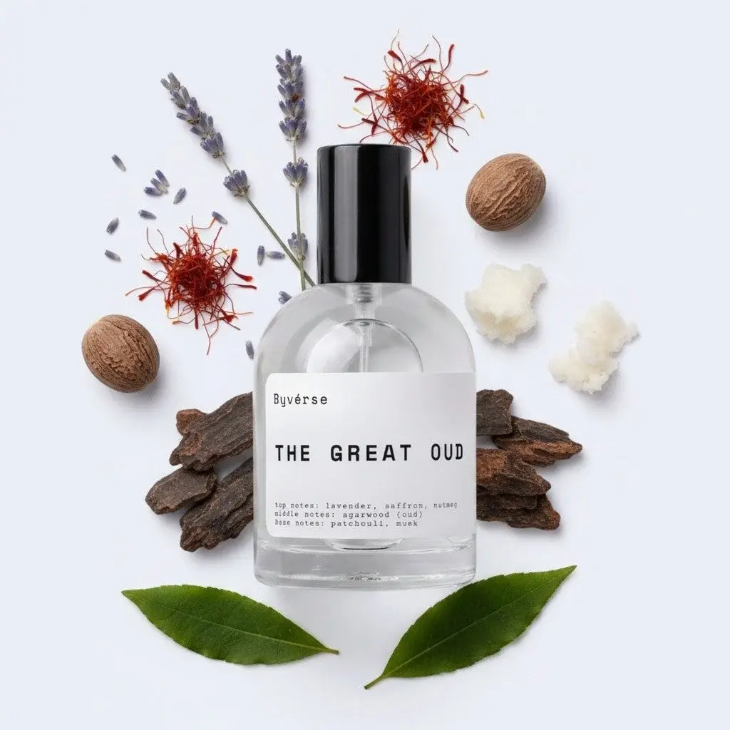 The Great Oud - Unisex Extrait de Parfum | Oud, Saffron, Lavender, Tonka Bean