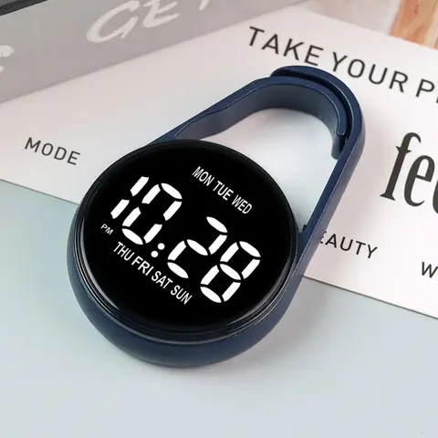 Trendy LED Electronic Casual Watch for Girls, Mini Water Drop Night Glow Keychain, Ideal for Middle School Students, Digital Display, Wristwatch, Digital Watches
