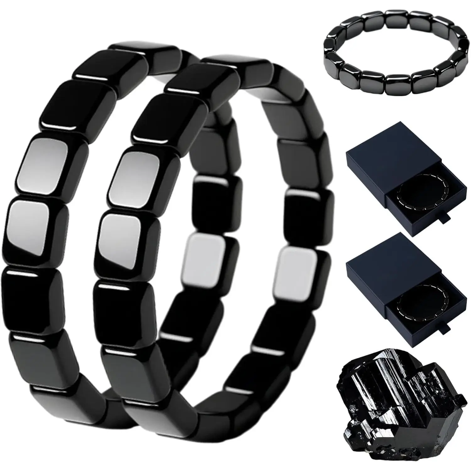 2025 New Hematite Bracelet Men, Minimalist Style Hematite Bracelet, Naturally Support T-Levels, Restore Confidence, Nhance Mental Clarity & Focus