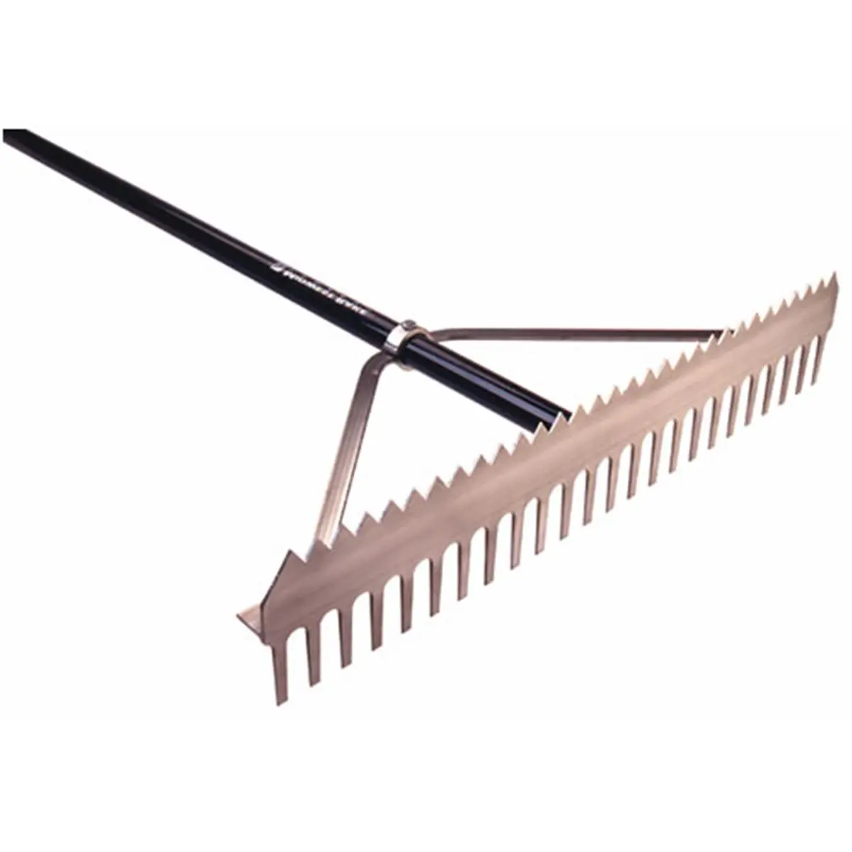212 MAIN Double Play Aluminium Rake - 36" Head, Non-Slip Vinyl Grip, for Baseball Field Maintenance & Outdoor Sports