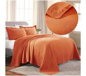 Superior Cotton 3PC Bedspread Set, King