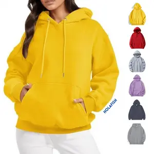 Holafish Unisex Lavender Hoodie – Unisex Cotton Blend Sweatshirt with Comfortable Fabric, Drawcord Hood & Pouch Pocket