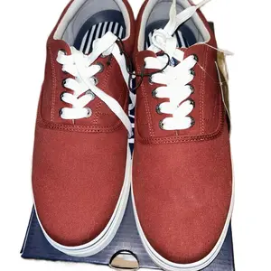 Chaps  Men's Shoes ,Size 10 Merlot Low Top Lace Up Memory Foam Shoes