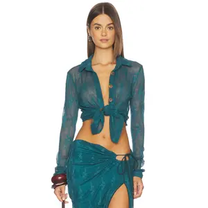 AZULU Mallik Shirt in Teal