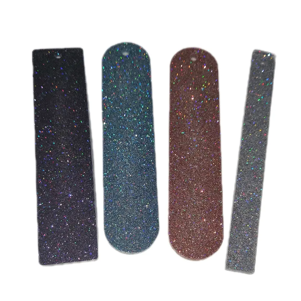 Pixie Glitter Dusted Sparkle Resin Bookmark and Page Holder Sets in Pink Purple Blue and Silver Colors Handcrafted for a Unique Touch Reading Statement