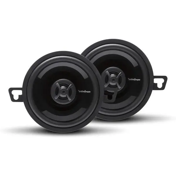 Rockford Fosgate P132 Punch 3.50" 2-Way Coaxial Full Range Speakers - Black (Pair)