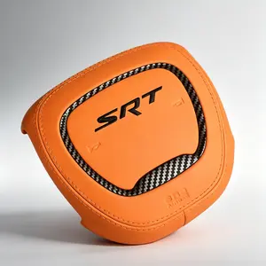 Fit Scat pack R/T Dodge Challenger Charge Durango SRT Custom replacement parts for the steering wheel center cover horn hood cover