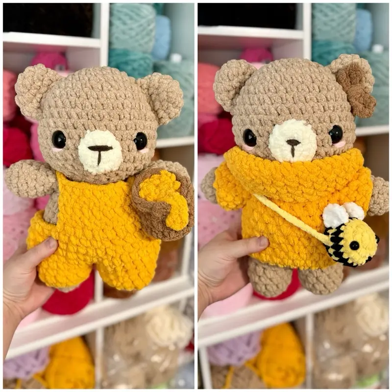 Honey Bears Handmade Crochet Plushies
