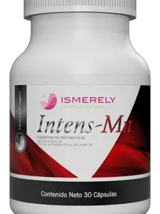 Ismerely INTENS-MN 30 Capsules - Nutritional Supplement with Ashwagandha & Zarzapamilla for Enhanced Physical & Mental Performance & Energy Boost