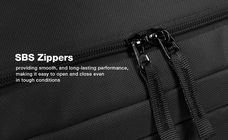 Waterproof Ski Bag with Wheels, Double Rolling Snowboard Bag for Air Travel Extendable From 155CM-187CM, with 3 Padded Outside Compartment Storage Helmet, Boots, Goggles, Jackets