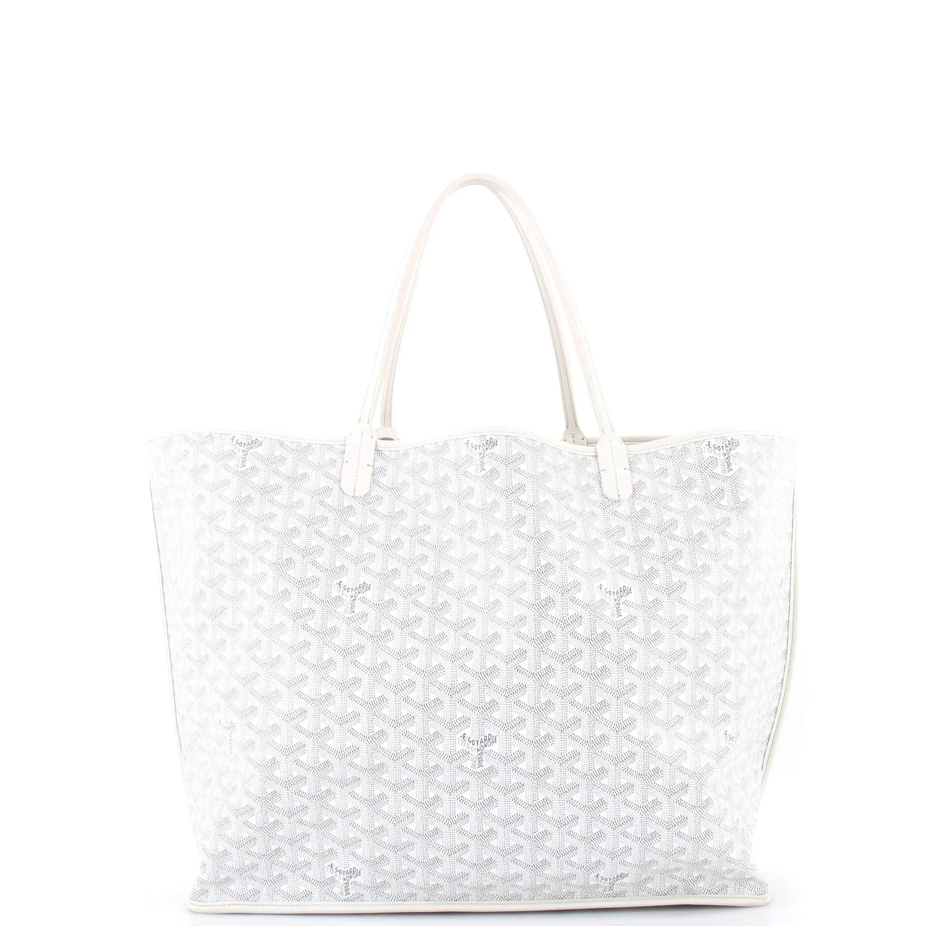 Pre-owned Goyard Canvas Coated Tote Bags REBAG Anjou Reversible Tote Coated Canvas and Toile Canvas PM by Rebag