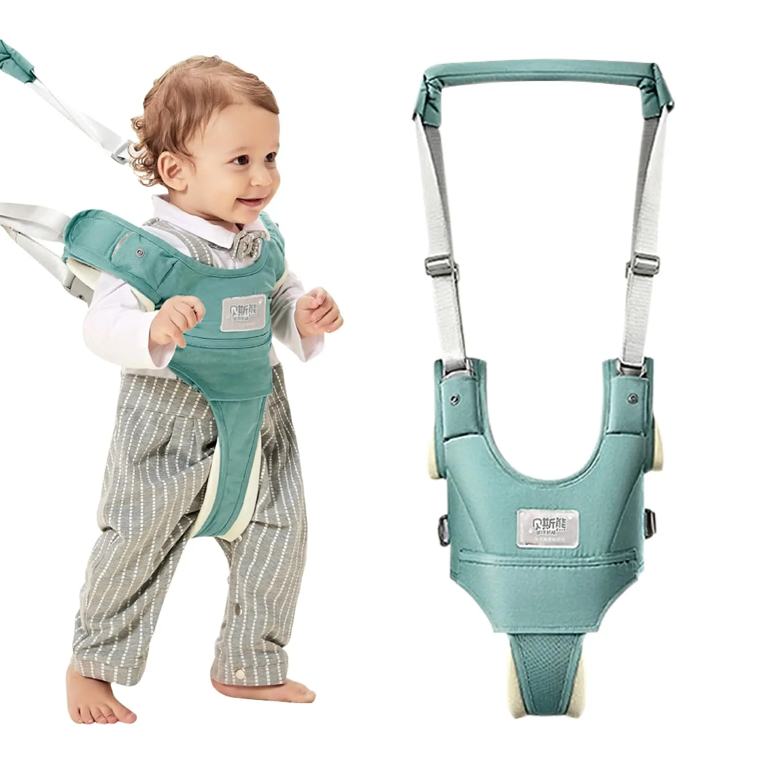 Baby Walking Harness Adjustable Handheld Kids Walker Helper Assistant Belt for Learning Walk Trainer Tool Walking Wing