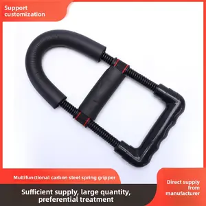Men's multi-functional carbon steel spring tensioner grip exerciser