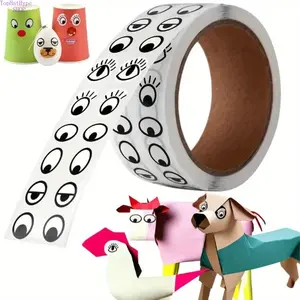 1000 pcs Adhesive Googly Eye Stickers - Perfect for Crafts, DIY Art Projects, Scrapbooking, and Home Easter Decorations Funny Stickers