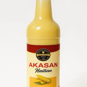 Made-to Order .Akasan Haitian Sweet Corn Beverage AKa-100 Freshgarden Spice Flavor Thick Drink Adaptable Warm or Cold. Drink at anytime, Breakfast, lunch, and dinner. Made-to order.
