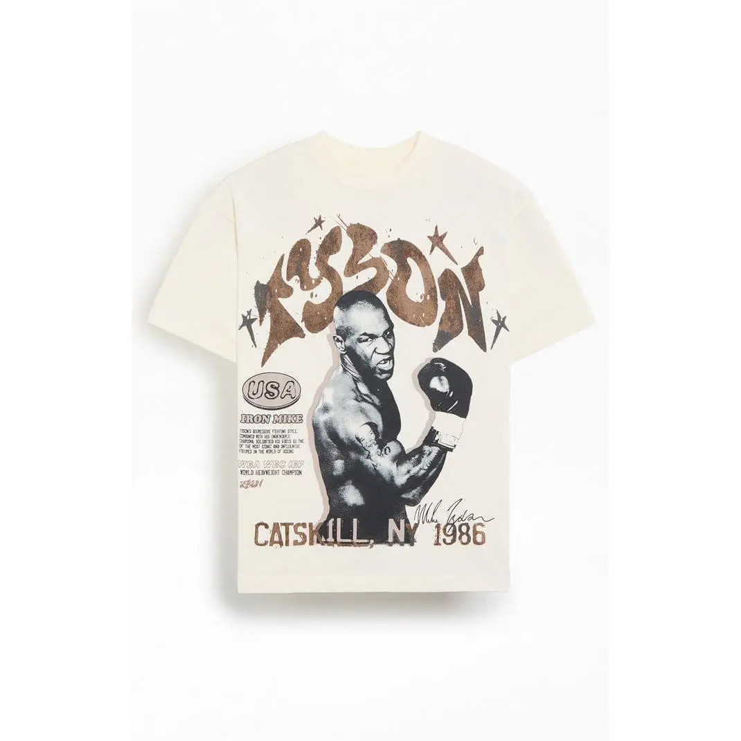 PacSun Men's Mike Tyson Wavey T-Shirt - Multicolor PacSun Men's Mike Tyson Wavey T-Shirt - Multicolor