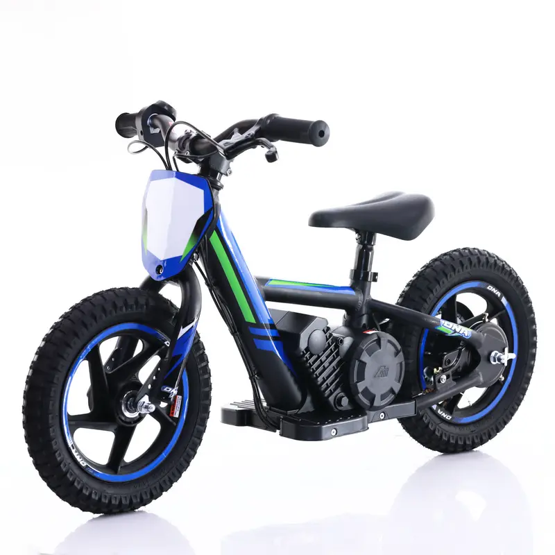 Electric Motorcycle for Kids, 24V 170W Lightweight Electric Dirt Bike, 2 Speed Max Up to 10MPH with Hand-Operated Dual Brakes, Electric Ride On Motorbike for Ages 3-6, Birthday Christmas Gift for Children girls Boys