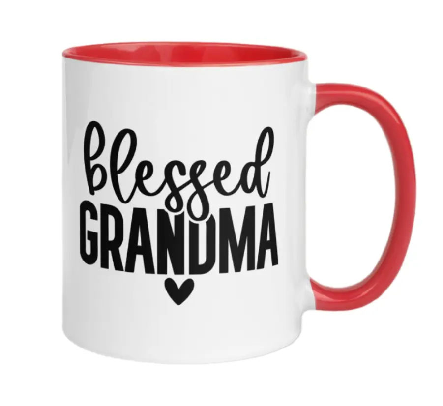 Blessed Grandma Coffee Mug, Christian Gifts, Grandma Gift, Mothers Day Gifts, Grandma Coffee Mug, Nana Mug, New Grandma Gift Idea, 11 15oz Ceramic Cup