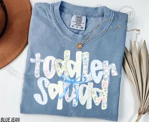 Comfort Colors® Toddler Squad Teacher Shirt, Early Childhood Educator Shirt, Daycare Provider Gifts, Early Childhood Shirt, Toddler Teacher Shirt