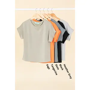 Cloud Comfort Collection: Short Sleeve Top