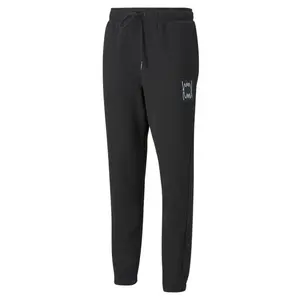PUMA Mens Hoops X Pivot Drawstring Sweatpants Casual Drawstring - Black