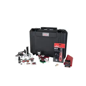 Glass Mechanix Daytona Windshield Repair System Kit – Professional Auto Glass Chip & Crack Repair Tool – Complete Resin Injection System for Technicians & DIY Use