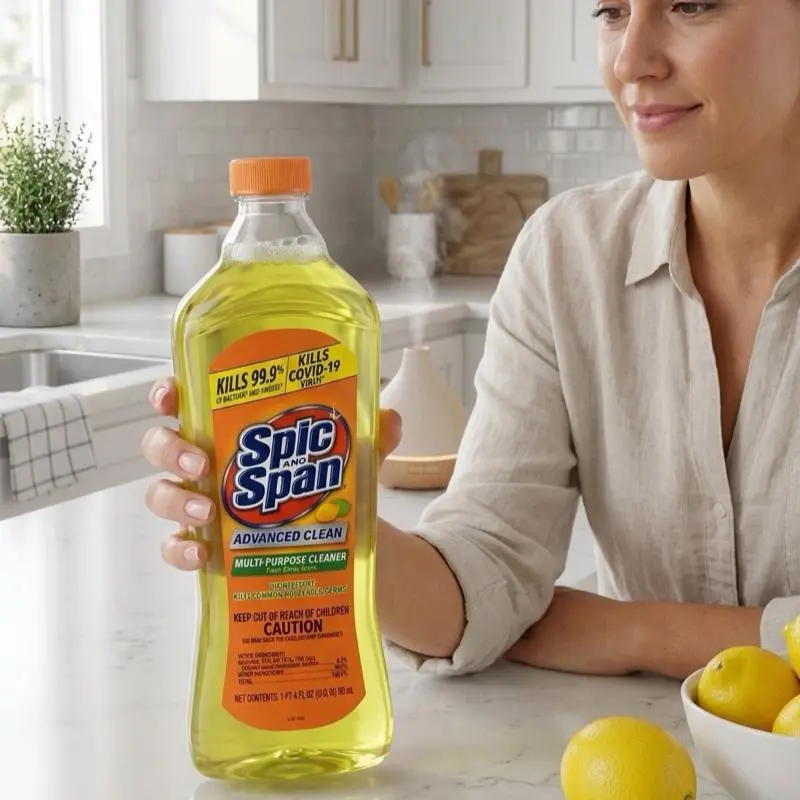 Spic Span Advanced Clean Multi-Purpose Cleaner Kills 99.9% of COVID-19 Viruses 2-Pack Household Spray