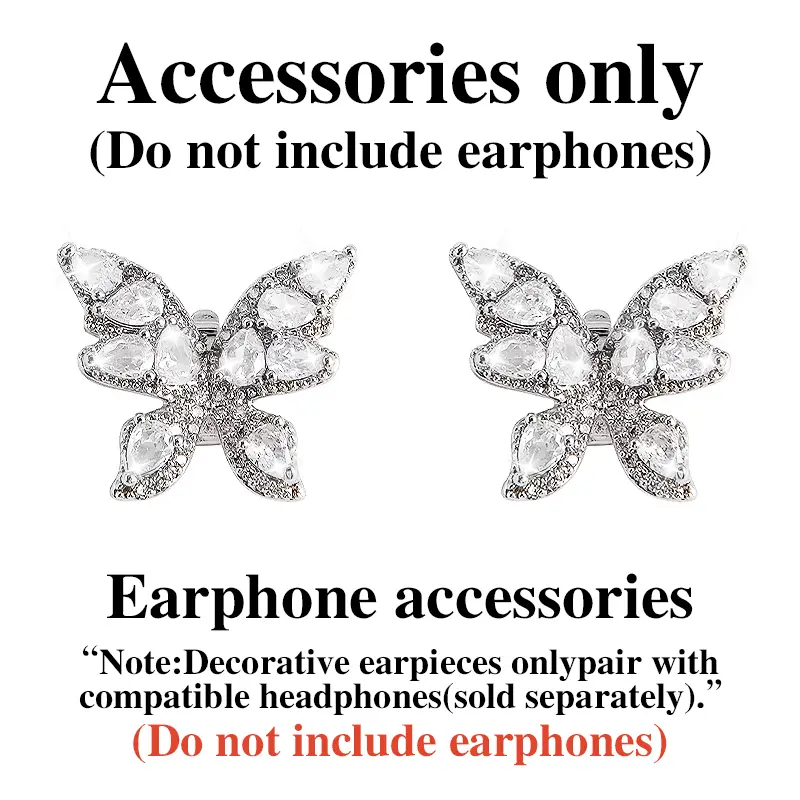 Diamonds Butterfly(Do not include earphones)